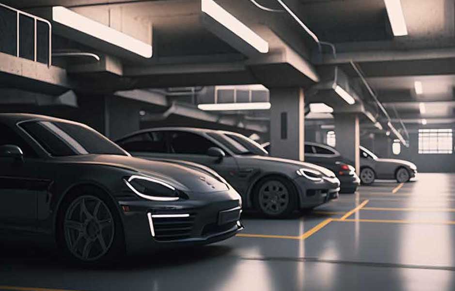 Geniş ve Güvenli Otopark